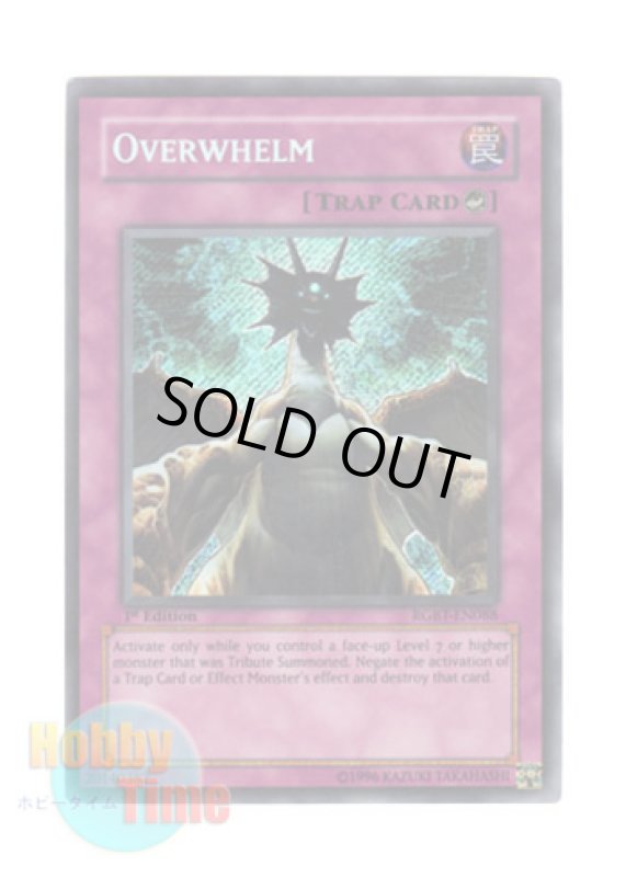 画像1: 英語版 RGBT-EN088 Overwhelm オーバーウェルム (シークレットレア) 1st Edition (1)