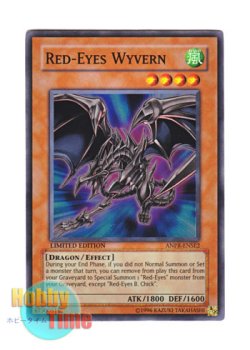 画像1: 英語版 ANPR-ENSE2 Red-Eyes Wyvern 真紅眼の飛竜 (スーパーレア) Limited Edition