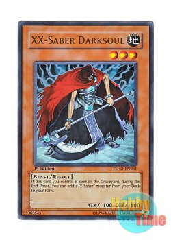 画像1: 英語版 TSHD-EN081 XX-Saber Darksoul XX－セイバー ダークソウル (ウルトラレア) 1st Edition