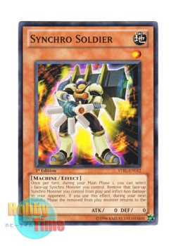 画像1: 英語版 STBL-EN012 Synchro Soldier シンクロ・ガンナー (ノーマル) 1st Edition