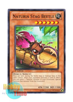 画像1: 英語版 STBL-EN032 Naturia Stag Beetle ナチュル・スタッグ (ノーマル) 1st Edition