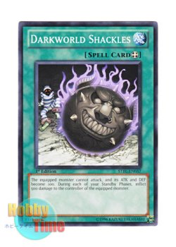 画像1: 英語版 STBL-EN057 Darkworld Shackles 魔界の足枷 (ノーマル) 1st Edition