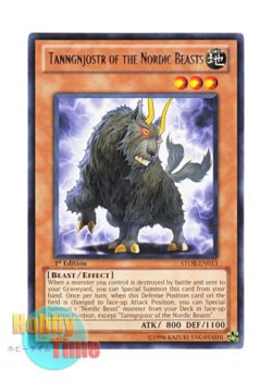 画像1: 英語版 STOR-EN013 Tanngnjostr of the Nordic Beasts 極星獣タングニョースト (レア) 1st Edition