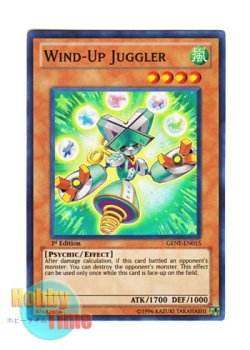 画像1: 英語版 GENF-EN015 Wind-Up Juggler ゼンマイジャグラー (スーパーレア) 1st Edition