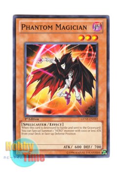 画像1: 英語版 GENF-EN092 Phantom Magician 幻影の魔術士 (ノーマル) 1st Edition