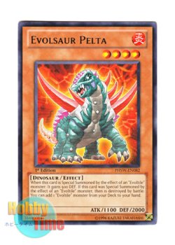 画像1: 英語版 PHSW-EN082 Evolsaur Pelta エヴォルダー・ペルタ (レア) 1st Edition