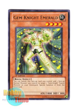 画像1: 英語版 PHSW-EN096 Gem-Knight Emerald ジェムナイト・エメラル (レア) 1st Edition