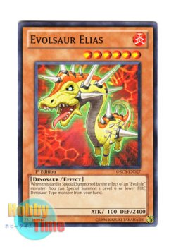 画像1: 英語版 ORCS-EN027 Evolsaur Elias エヴォルダー・エリアス (ノーマル) 1st Edition