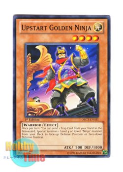 画像1: 英語版 ORCS-EN031 Upstart Golden Ninja 成金忍者 (ノーマル) 1st Edition