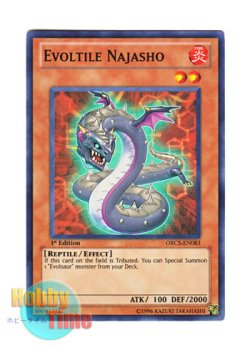 画像1: 英語版 ORCS-EN083 Evoltile Najasho エヴォルド・ナハシュ (スーパーレア) 1st Edition