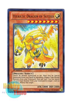 画像1: 英語版 GAOV-EN025 Hieratic Dragon of Sutekh 聖刻龍－セテクドラゴン (ウルトラレア) 1st Edition