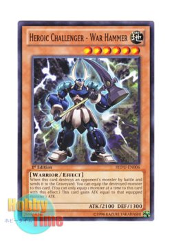 画像1: 英語版 REDU-EN006 Heroic Challenger - War Hammer H・C ウォー・ハンマー (ノーマル) 1st Edition