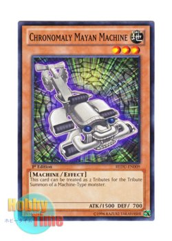 画像1: 英語版 REDU-EN009 Chronomaly Mayan Machine 先史遺産マヤン・マシーン (ノーマル) 1st Edition