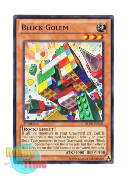 画像1: 英語版 REDU-EN035 Block Golem ブロック・ゴーレム (ノーマル) 1st Edition