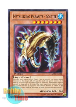 画像1: 英語版 ABYR-EN034 Metallizing Parasite - Soltite メタル化寄生生物－ソルタイト (ノーマル) 1st Edition