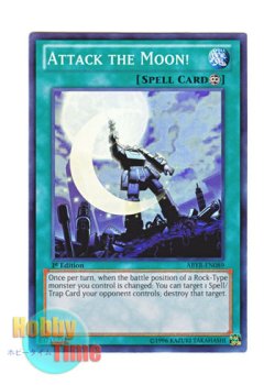 画像1: 英語版 ABYR-EN089 Attack the Moon! ムーン・スクレイパー (スーパーレア) 1st Edition