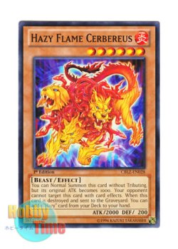画像1: 英語版 CBLZ-EN028 Hazy Flame Cerbereus 陽炎獣 サーベラス (ノーマル) 1st Edition