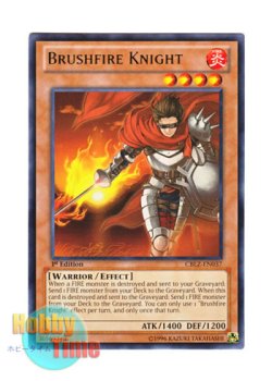 画像1: 英語版 CBLZ-EN037 Brushfire Knight 紅炎の騎士 (レア) 1st Edition