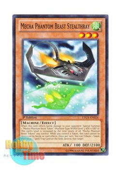 画像1: 英語版 LTGY-EN024 Mecha Phantom Beast Stealthray 幻獣機レイステイルス (ノーマル) 1st Edition