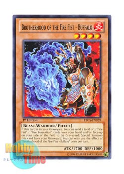 画像1: 英語版 LTGY-EN029 Brotherhood of the Fire Fist - Buffalo 殺炎星－ブルキ (レア) 1st Edition