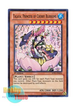 画像1: 英語版 JOTL-EN036 Talaya, Princess of Cherry Blossoms 桜姫タレイア (スーパーレア) 1st Edition