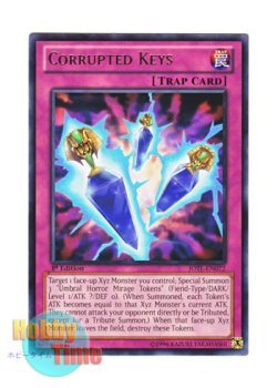 画像1: 英語版 JOTL-EN072 Corrupted Keys 罪鍵の法－シン・キー・ロウ (レア) 1st Edition