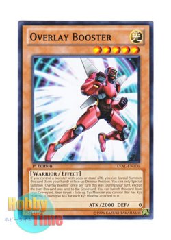 画像1: 英語版 LVAL-EN006 Overlay Booster オーバーレイ・ブースター (ノーマル) 1st Edition