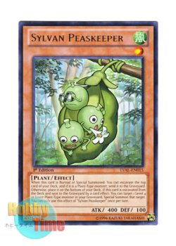 画像1: 英語版 LVAL-EN015 Sylvan Peaskeeper 森羅の実張り ピース (レア) 1st Edition