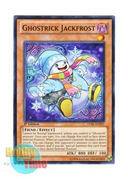 画像1: 英語版 LVAL-EN021 Ghostrick Jackfrost ゴーストリック・フロスト (ノーマル) 1st Edition