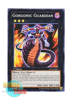 画像1: 英語版 LVAL-EN051 Gorgonic Guardian ゴルゴニック・ガーディアン (ノーマル) 1st Edition