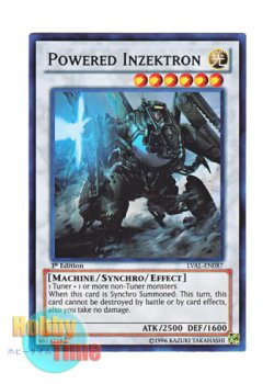 画像1: 英語版 LVAL-EN087 Powered Inzektron 甲化鎧骨格 (スーパーレア) 1st Edition