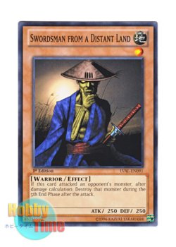 画像1: 英語版 LVAL-EN091 Swordsman from a Distant Land 異国の剣士 (ノーマル) 1st Edition