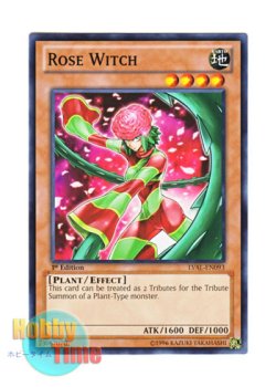 画像1: 英語版 LVAL-EN093 Rose Witch ローズ・ウィッチ (ノーマル) 1st Edition