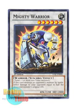 画像1: 英語版 LVAL-EN096 Mighty Warrior マイティ・ウォリアー (ノーマル) 1st Edition