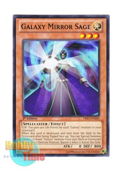 画像1: 英語版 PRIO-EN002 Galaxy Mirror Sage 銀河魔鏡士 (ノーマル) 1st Edition