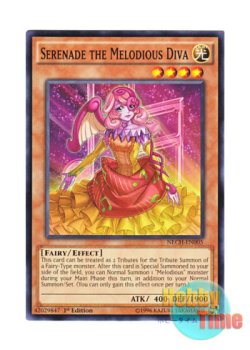 画像1: 英語版 NECH-EN005 Serenade the Melodious Diva 幻奏の音女セレナ (ノーマル) 1st Edition