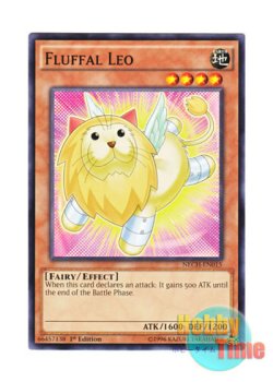 画像1: 英語版 NECH-EN015 Fluffal Leo ファーニマル・ライオ (ノーマル) 1st Edition