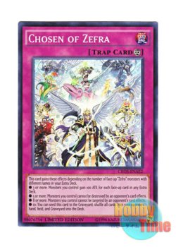 画像1: 英語版 CROS-ENAE2 Chosen of Zefra セフィラの聖選士 (スーパーレア) Limited Edition