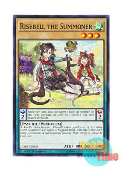 画像1: 英語版 CORE-EN002 Risebell the Summoner 召喚師ライズベルト (ノーマル) 1st Edition