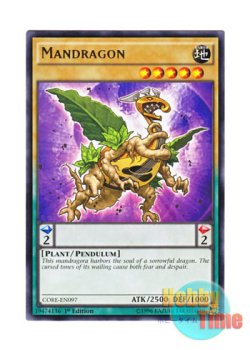 画像1: 英語版 CORE-EN097 Mandragon マンドラゴン (レア) 1st Edition