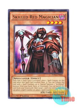 画像1: 英語版 DOCS-EN036 Skilled Red Magician 熟練の赤魔術士 (レア) 1st Edition