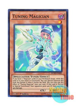 画像1: 英語版 BOSH-EN001 Tuning Magician 調律の魔術師 (スーパーレア) 1st Edition