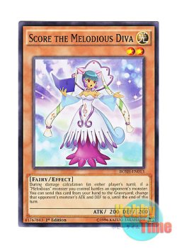 画像1: 英語版 BOSH-EN013 Score the Melodious Diva 幻奏の音女スコア (ノーマル) 1st Edition