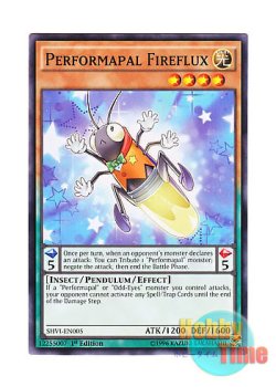 画像1: 英語版 SHVI-EN005 Performapal Fireflux EMホタルクス (ノーマル) 1st Edition