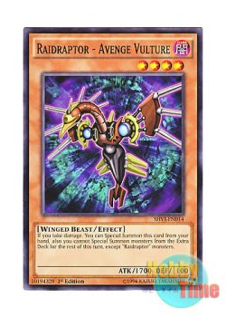 画像1: 英語版 SHVI-EN014 Raidraptor - Avenge Vulture RR－アベンジ・ヴァルチャー (ノーマル) 1st Edition