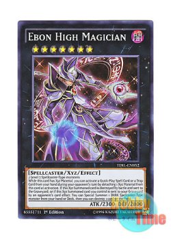 画像1: 英語版 TDIL-EN052 Ebon High Magician 虚空の黒魔導師 (スーパーレア) 1st Edition