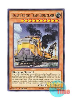 画像1: 英語版 TDIL-EN090 Heavy Freight Train Derricrane 重機貨列車デリックレーン (ノーマル) 1st Edition