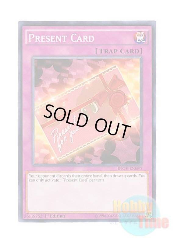 画像1: 英語版 INOV-EN080 Present Card プレゼントカード (ノーマル) 1st Edition (1)