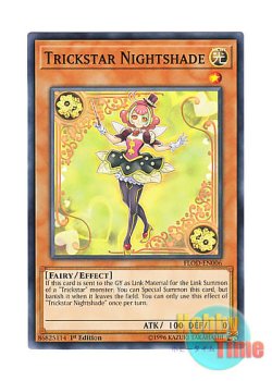 画像1: 英語版 FLOD-EN006 Trickstar Nightshade トリックスター・ヒヨス (ノーマル) 1st Edition