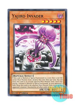 画像1: 英語版 FLOD-EN031 Yajiro Invader ヤジロベーダー (ノーマル) 1st Edition